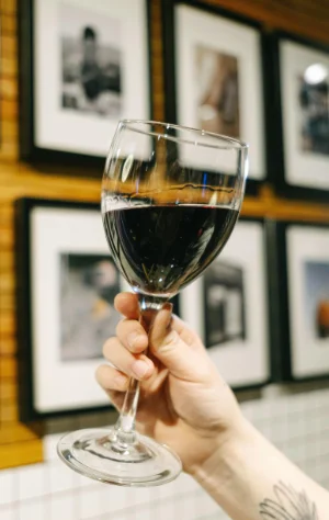 Wine Glass in Gallery